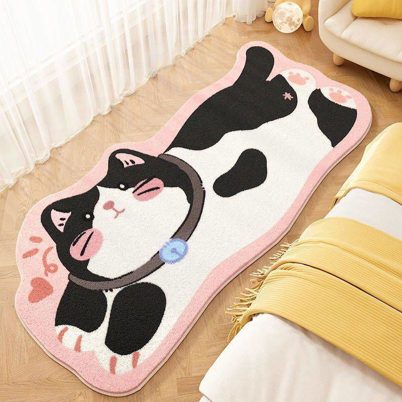Tapis lavable en machine en forme d’animal adorable, offrant un confort sans souci aux maisons modernes actives - vivaessencepet