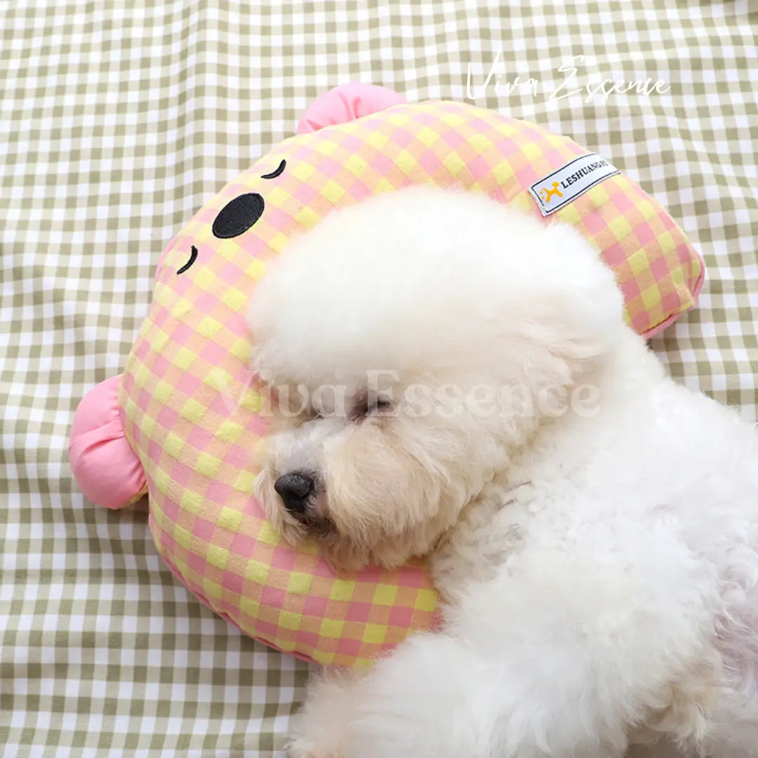 Small pet anxiety bed for nervous pacing support and quiet nap routines - vivaessencepet