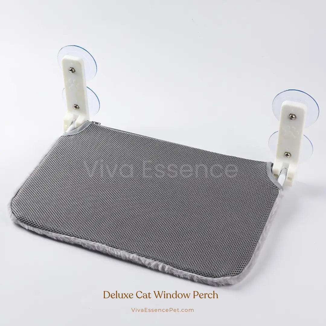 Cat Window Perch Hammock - check weight & stability often - vivaessencepet