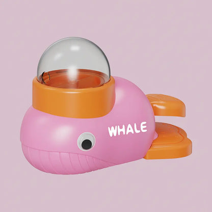Duck Puzzle Feeder for Playful Mealtimes - Whale Pink -Viva Essence Pet