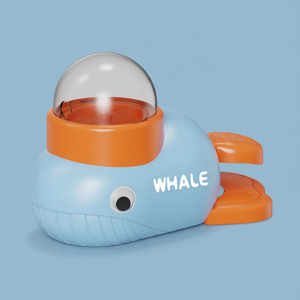 Duck Puzzle Feeder for Playful Mealtimes - Whale Blue -Viva Essence Pet