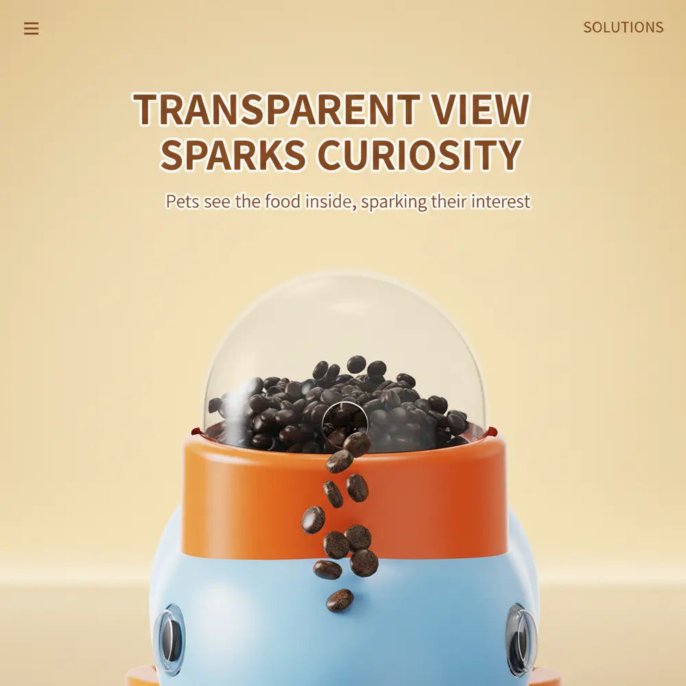 Duck Puzzle Feeder for Playful Mealtimes - -Viva Essence Pet