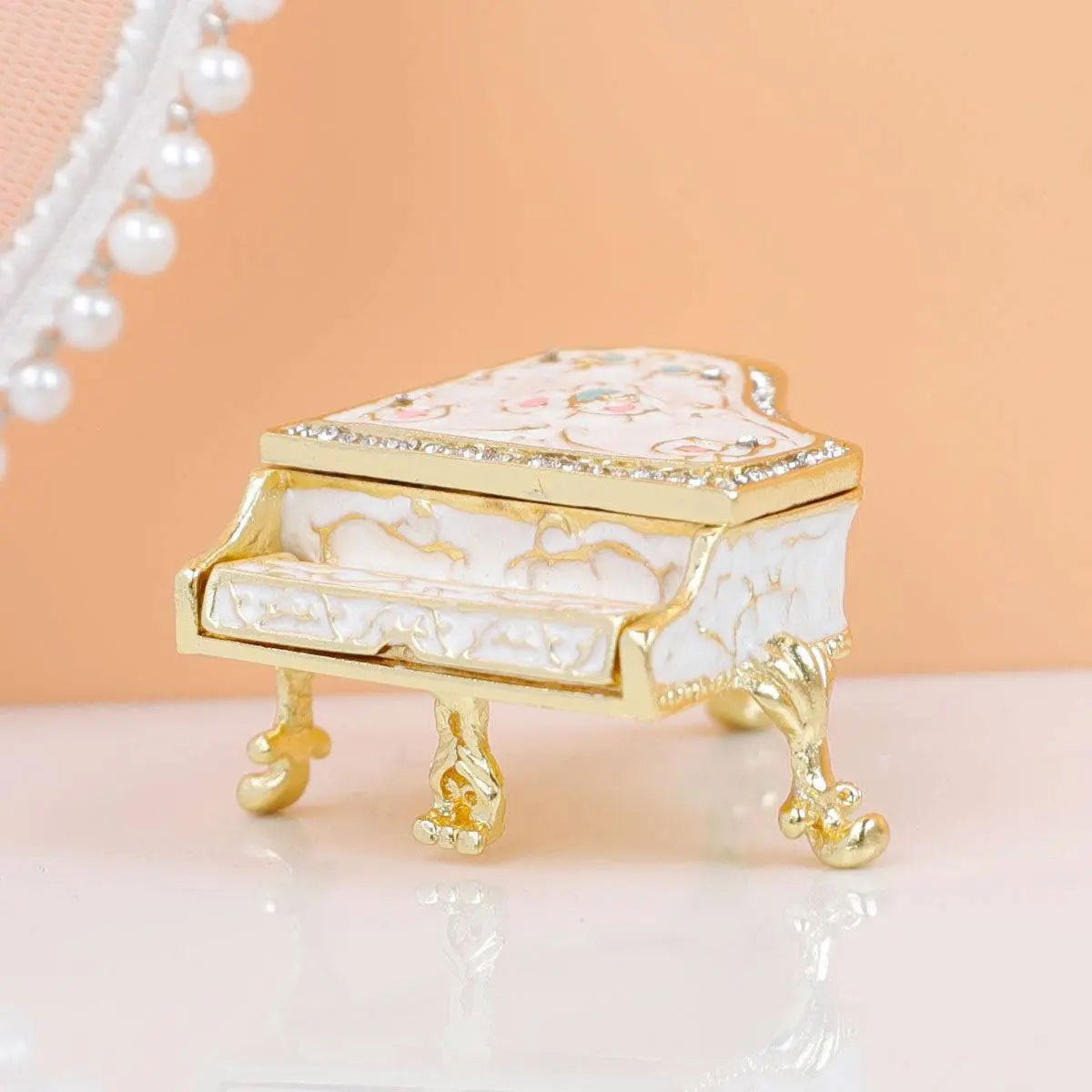 Enchanted Melody Piano Jewelry Box - Viva Essence