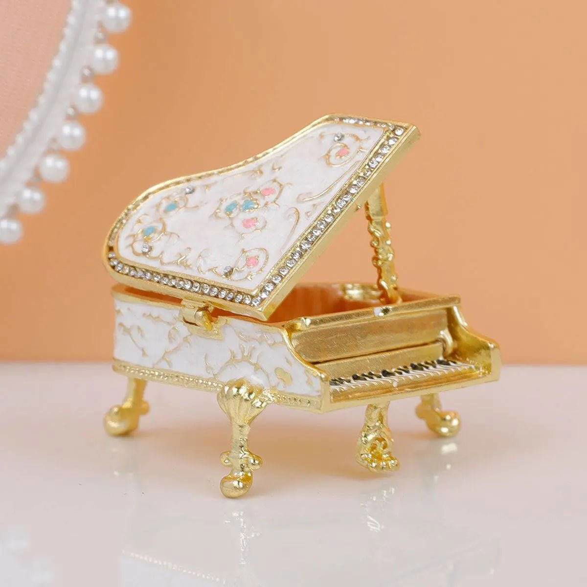 Enchanted Melody Piano Jewelry Box - Viva Essence