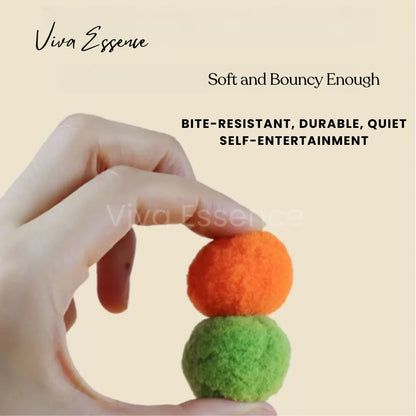 Engaging Plush Ball Launcher for Pets - Viva Essence