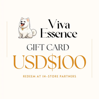 Viva Essence Gift Card – Perfect Gift for Pet Lovers - $100.00 Viva Essence