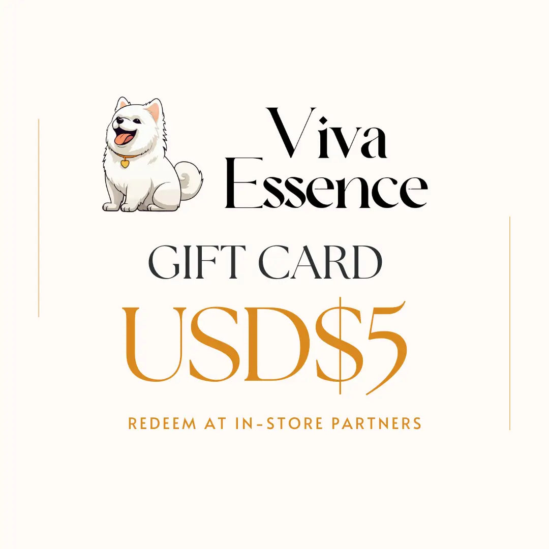 Viva Essence Gift Card – Perfect Gift for Pet Lovers - $5.00 Viva Essence