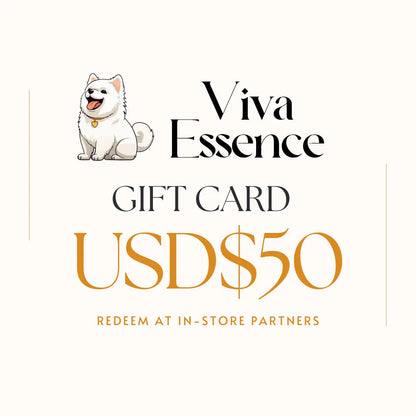 Viva Essence Gift Card – Perfect Gift for Pet Lovers - $50.00 Viva Essence