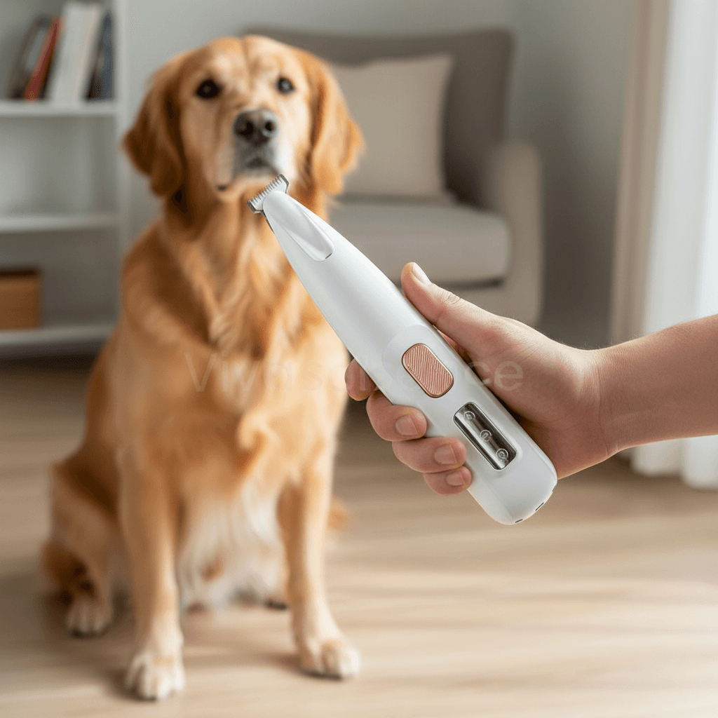 HydroGuard Waterproof Paw Groomer with LED Precision - -Viva Essence Pet