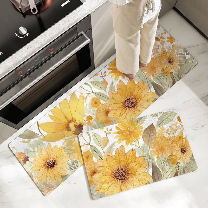 Non-slip Oil-proof Long Kitchen Mat – Durable Home Essential - Qingtian Small Overture Viva Essence