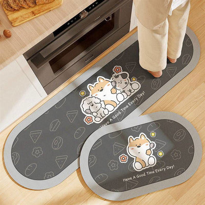 Non-slip Oil-proof Long Kitchen Mat – Durable Home Essential - Viva Essence