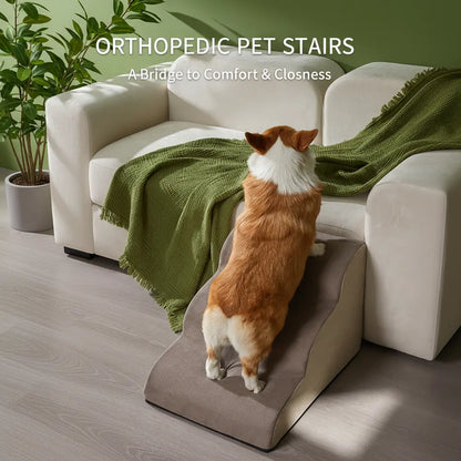 Orthopedic Dog Stairs for Joint Relief - -Viva Essence Pet