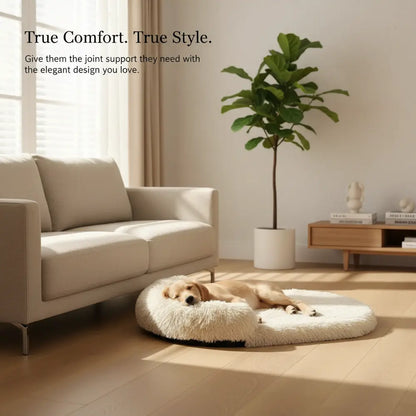 Orthopedic Snugglesoft Calming Pet Bed - -Viva Essence Pet