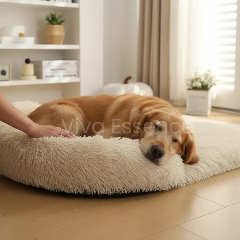 Orthopedic Snugglesoft Calming Pet Bed - -Viva Essence Pet