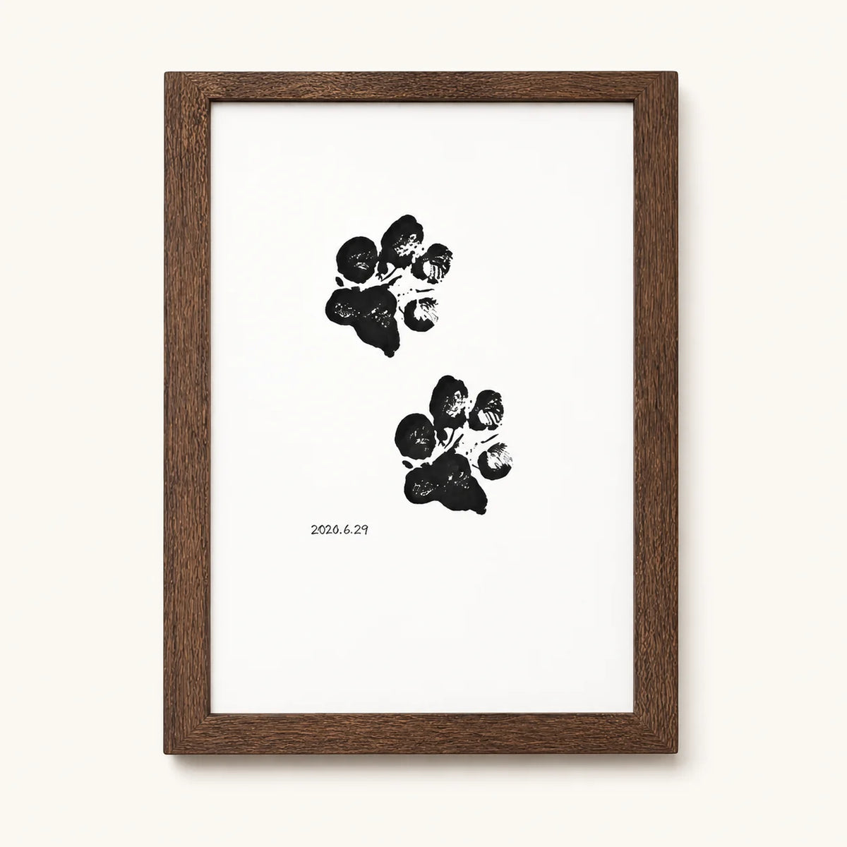 Processus simple en trois étapes pour créer une empreinte de patte de chien parfaite avec notre kit pour animaux sans salissure - vivaessencepet
