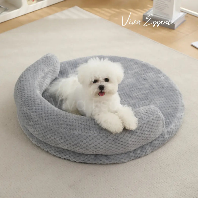 PlushNest Deluxe Orthopedic Pet Bed featuring a chic, minimalist design for modern pet furniture - vivaessencepet