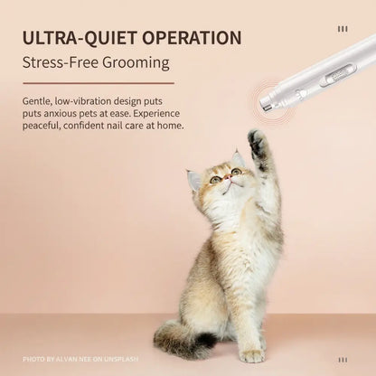 Quiet Paw-Perfect Nail Grinder - -Viva Essence Pet