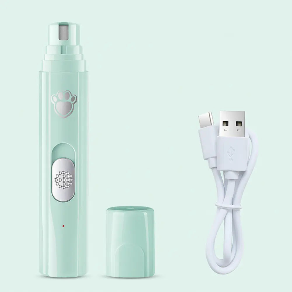 Quiet Paw-Perfect Nail Grinder - Green -Viva Essence Pet