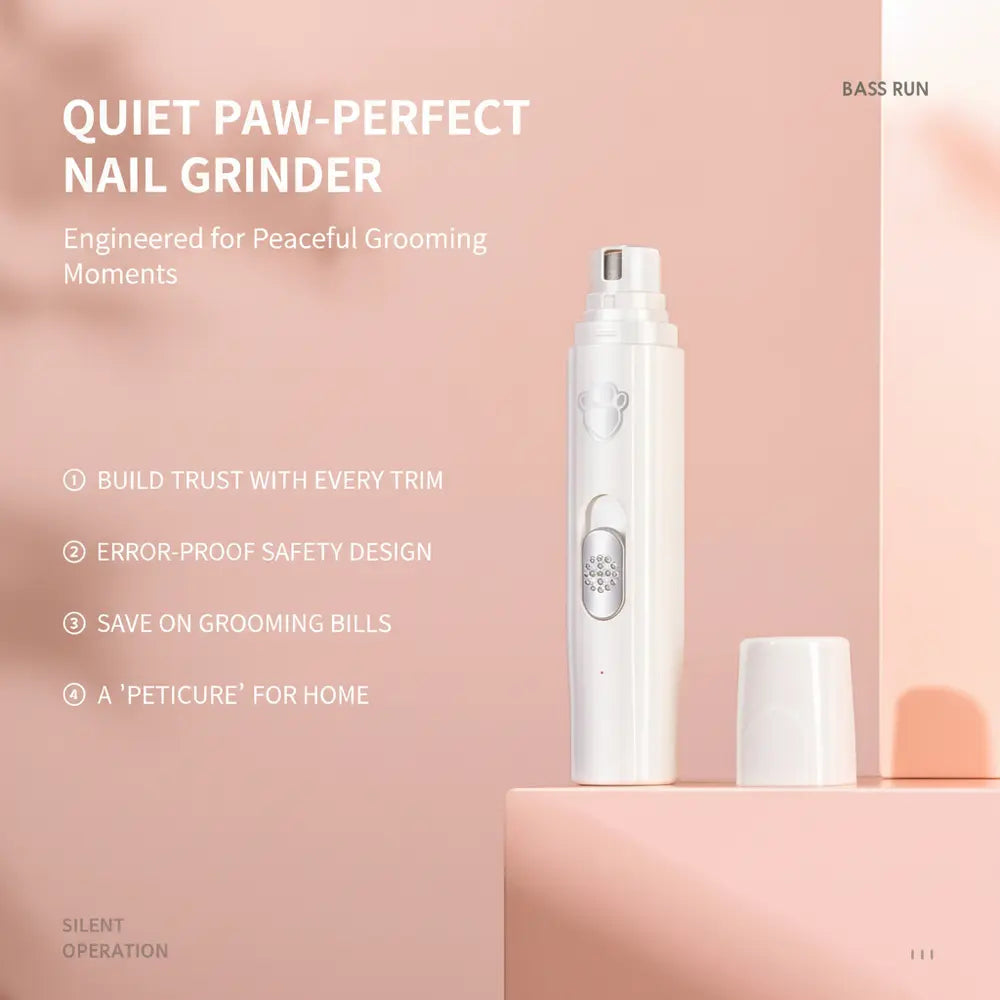 Quiet Paw-Perfect Nail Grinder - -Viva Essence Pet