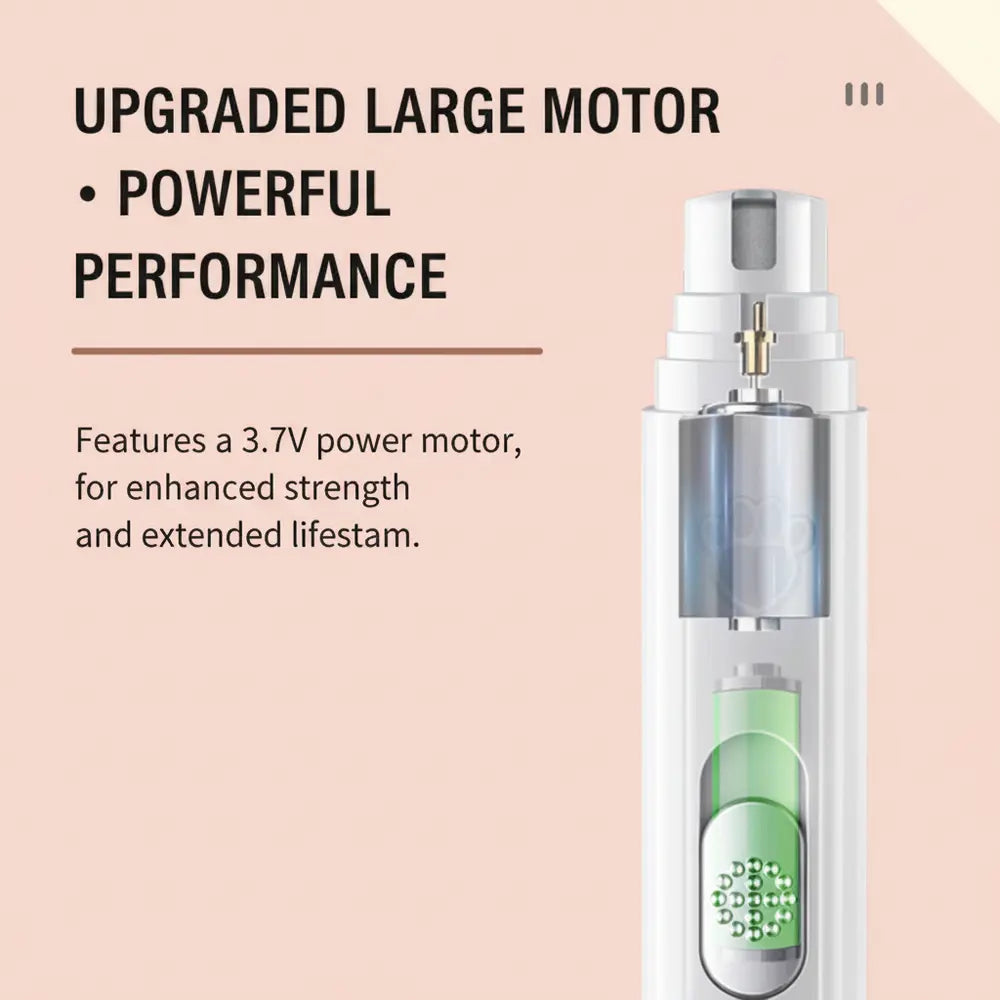 Quiet Paw-Perfect Nail Grinder - -Viva Essence Pet