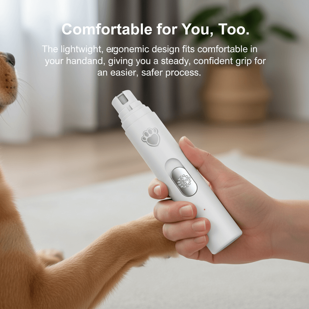 Quiet Paw-Perfect Nail Grinder - -Viva Essence Pet