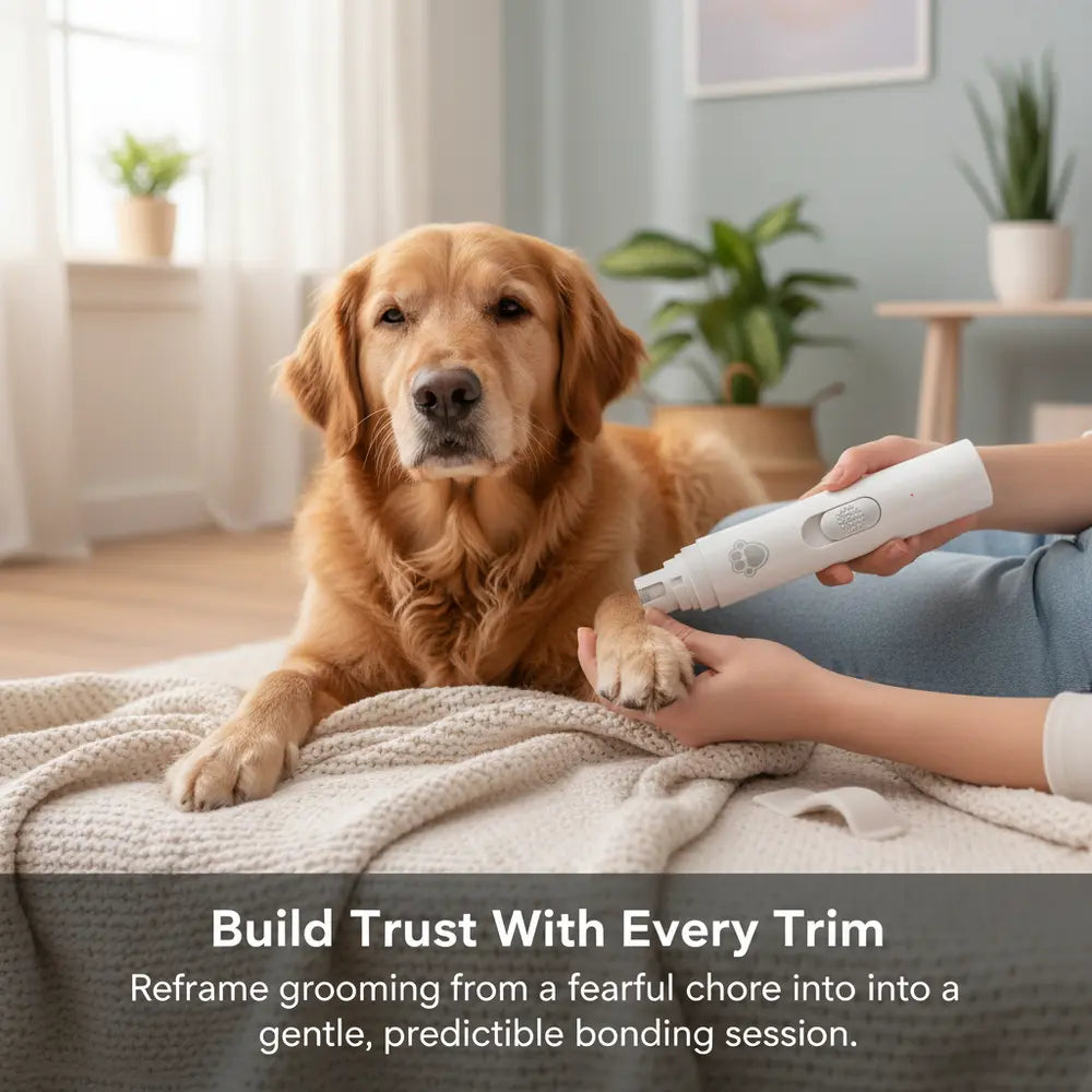 Quiet Paw-Perfect Nail Grinder - -Viva Essence Pet