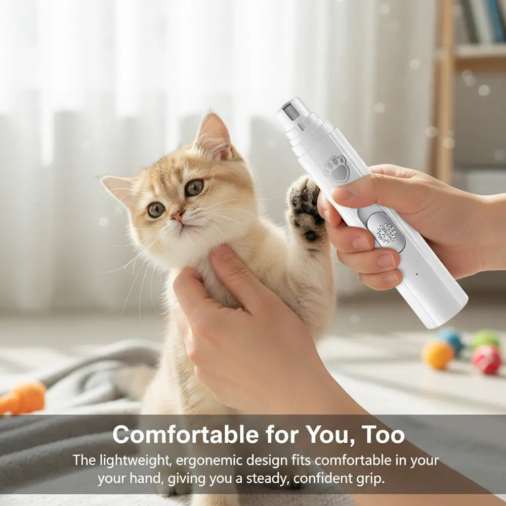 Quiet Paw-Perfect Nail Grinder - -Viva Essence Pet