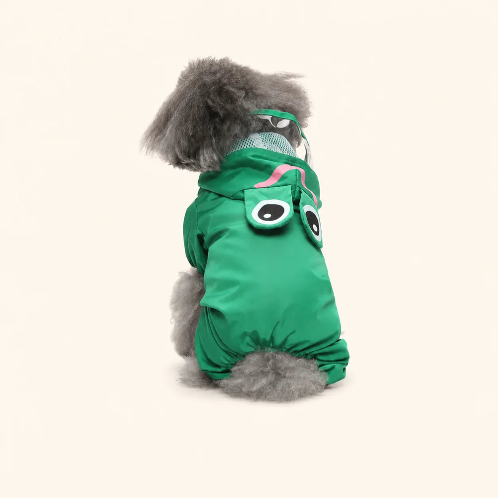 2. Chaqueta reflectante para perro con tiras de seguridad de alta visibilidad para paseos nocturnos seguros - vivaessencepet