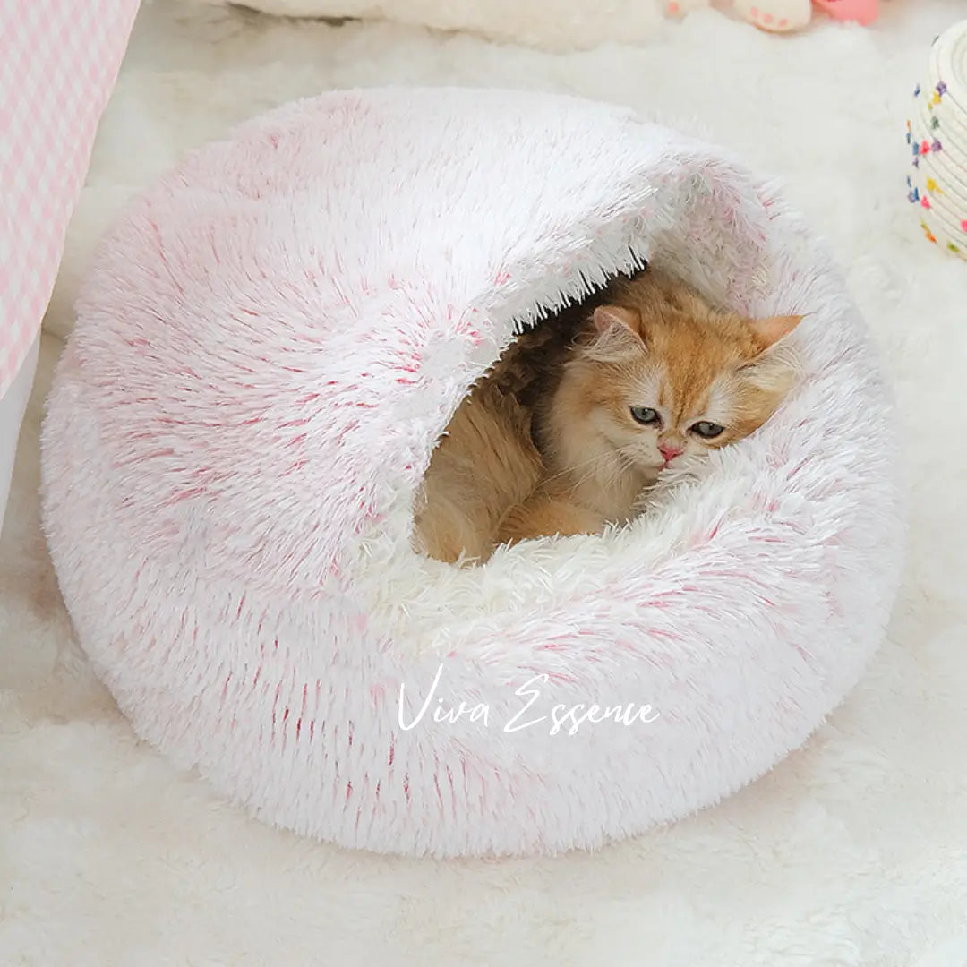 Snuggle Haven Deluxe Pet Bed - Viva Essence