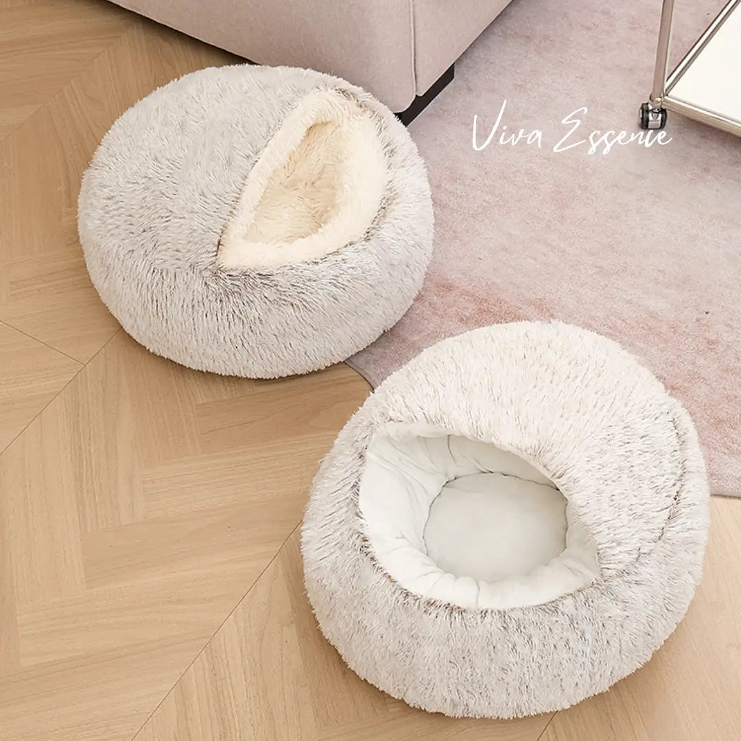 Snuggle Haven Deluxe Pet Bed - Viva Essence