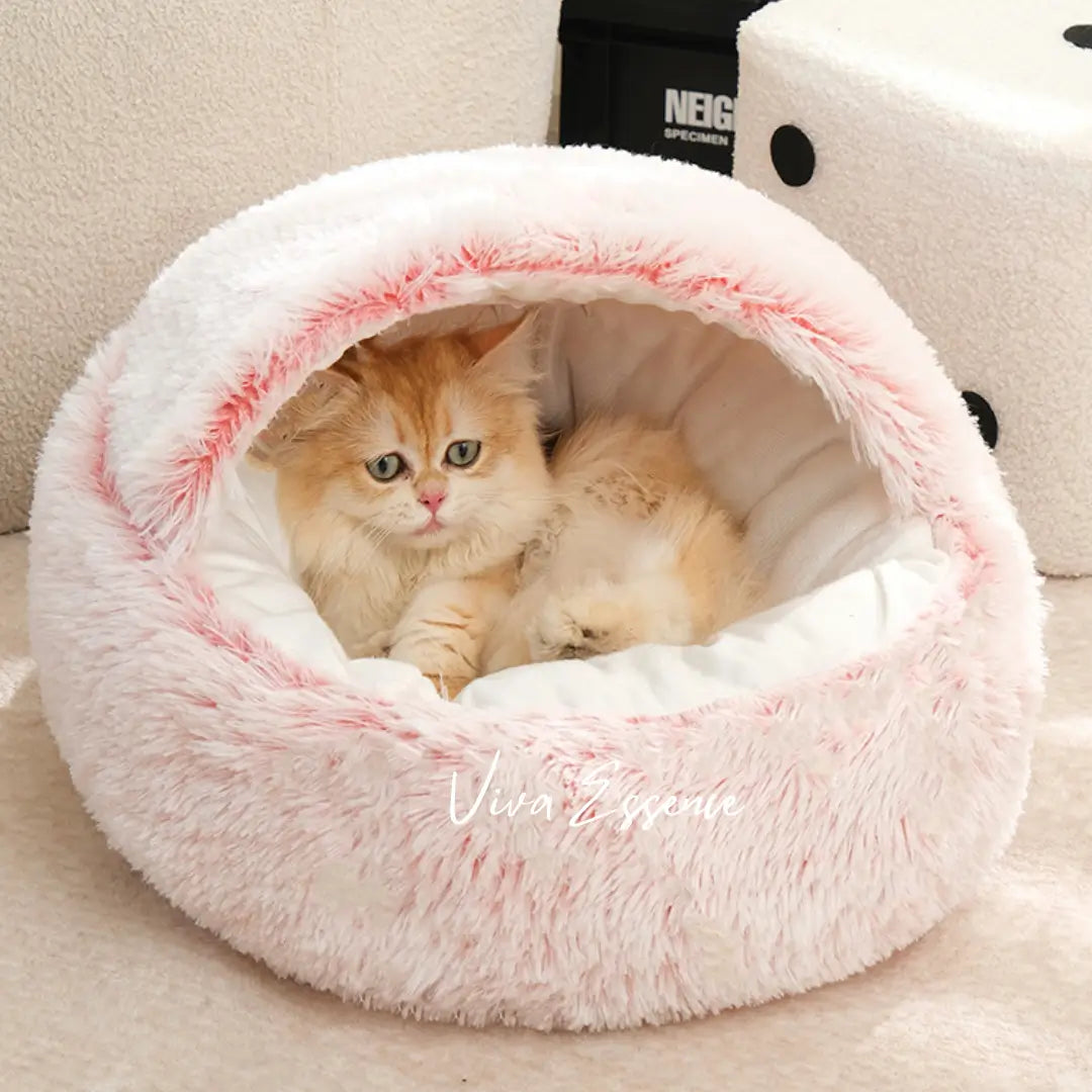 Snuggle Haven Deluxe Pet Bed - Viva Essence