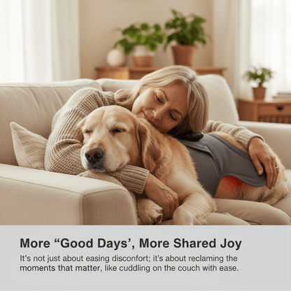 Soothing Red Light Pet Wrap for Joint Support - -Viva Essence Pet