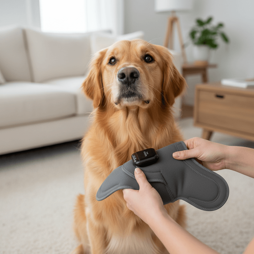 Soothing Red Light Pet Wrap for Joint Support - -Viva Essence Pet