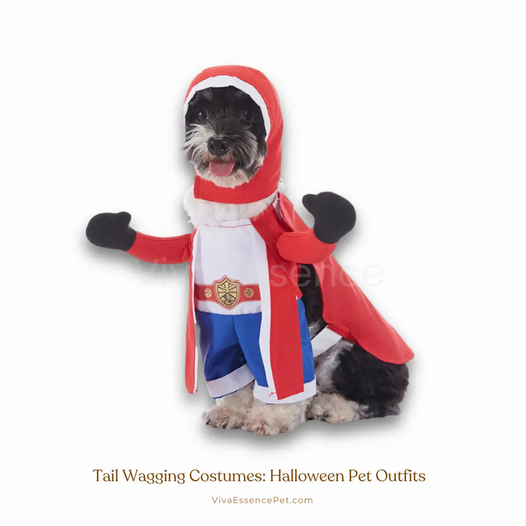 Soft polyester comfortable halloween costume for dogs providing lightweight warmth and a secure fit - vivaessencepet