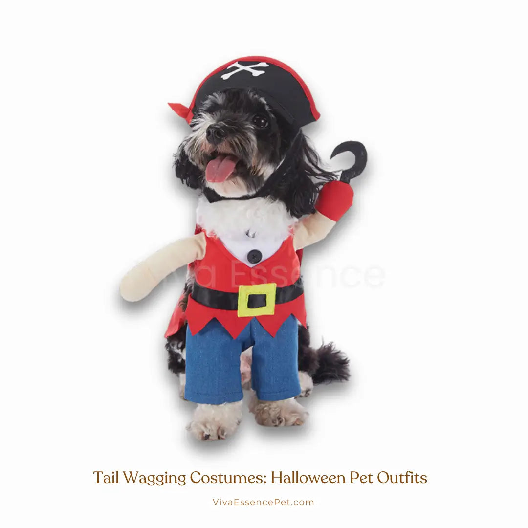 Tail Wagging Costumes: Halloween Pet Outfits - Pirate Viva Essence