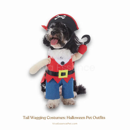 Tail Wagging Costumes: Halloween Pet Outfits - Pirate Viva Essence