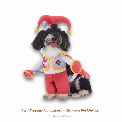 Tail Wagging Costumes: Halloween Pet Outfits - Clown Viva Essence