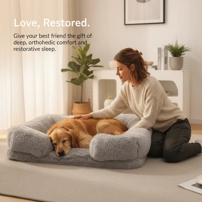 TranquilPup Comfortcradle Orthopedic Dog Bed - -Viva Essence Pet