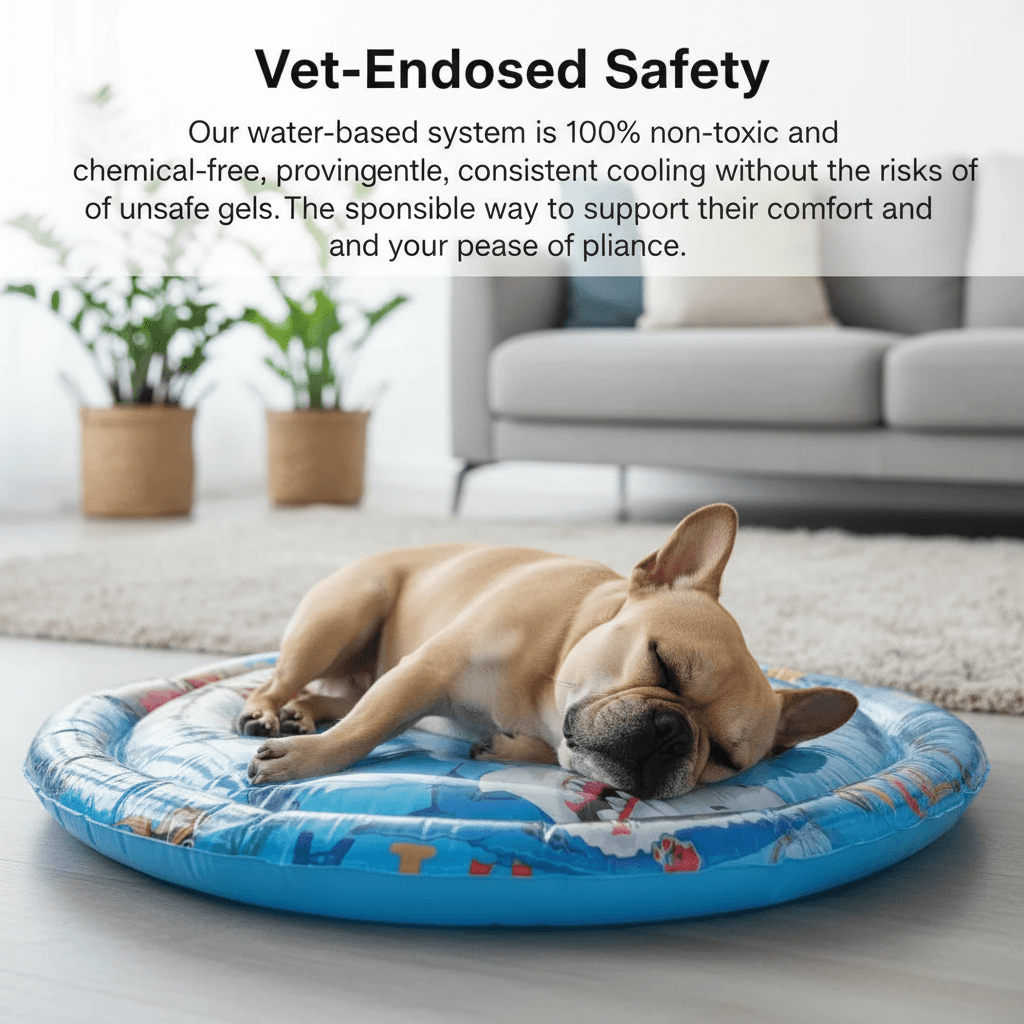 Paw Cool Oasis™ Bed - -Viva Essence Pet