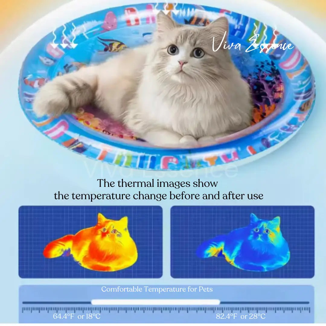  Upgraded Pet Cooling Water Bed - Viva Essence