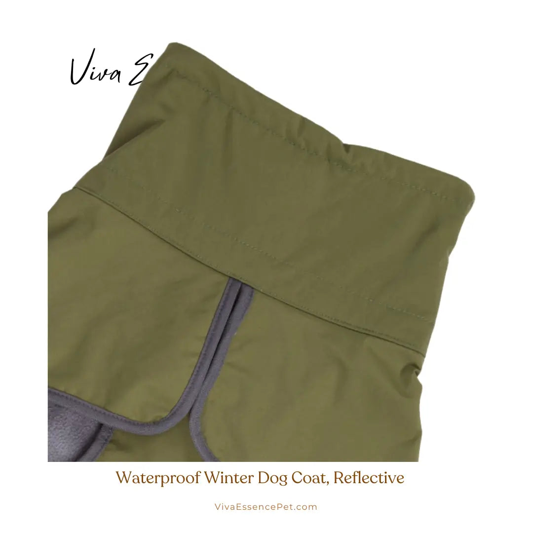 Waterproof Winter Dog Coat, Reflective, Warm Cotton Jacket - Viva Essence