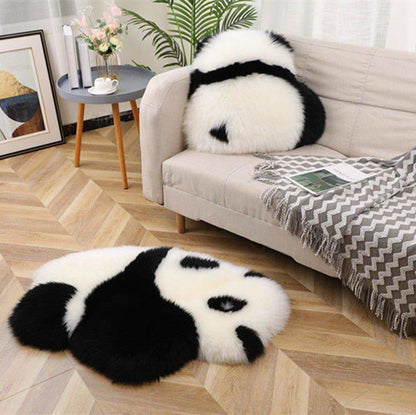 Wool Panda Charm Pillow Cushion - Viva Essence