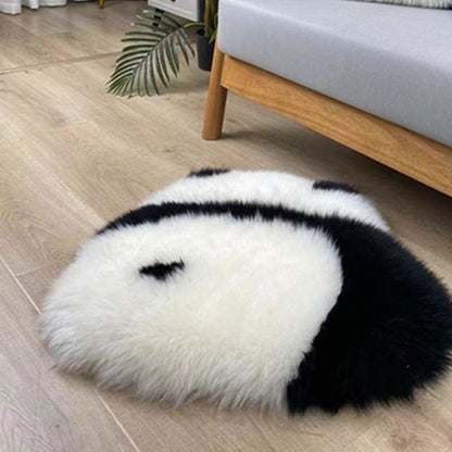 Wool Panda Charm Pillow Cushion - 53cm x 55cm 20.87" x 21.65" Viva Essence