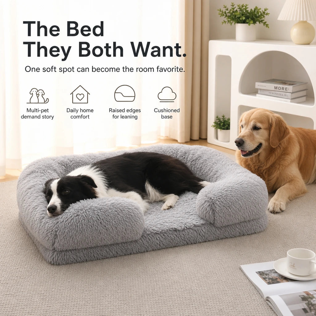 Comfortcradle Dog Bed, The Bed They Both Want