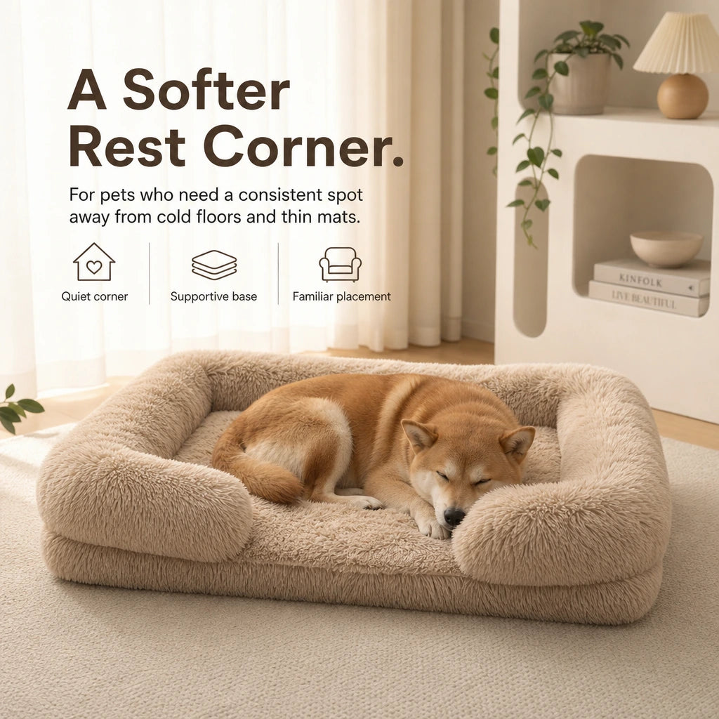 Comfortcradle Dog Bed, A Softer Rest Corner