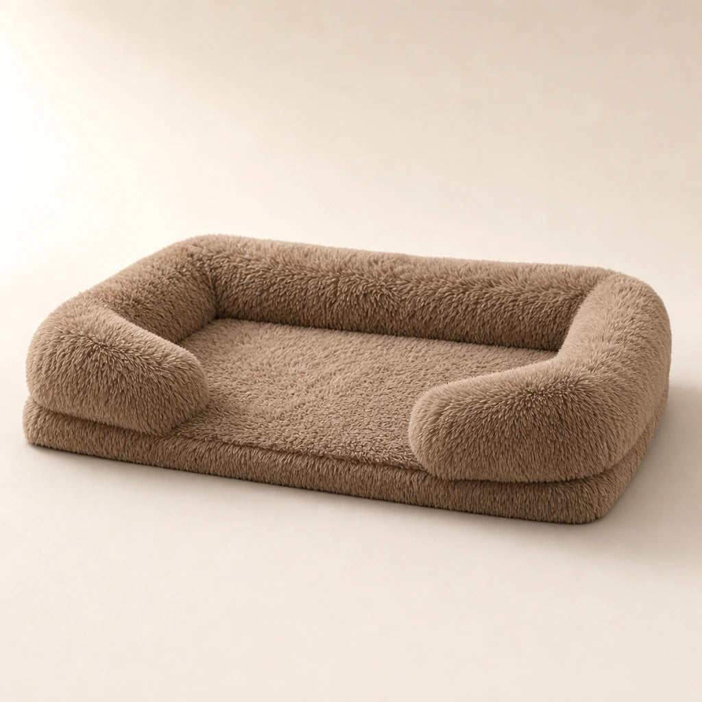 Comfortcradle Dog Bed, Khaki, ComfortCradle Orthopedic Dog Bed