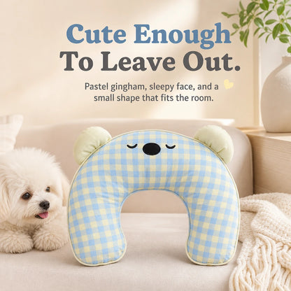 Cuddle Cloud Cozy Pet Pillow, Bleu, Argument Clé De Bénéfice