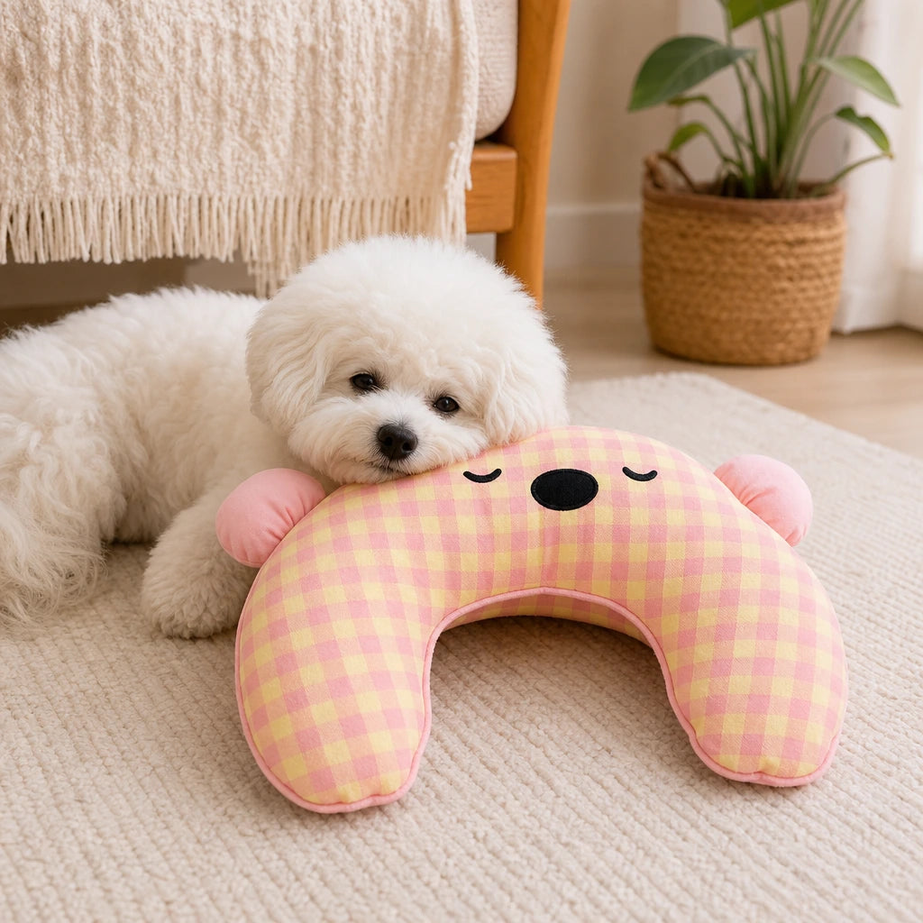 Cuddle Cloud Cozy Pet Pillow, Rose, Preuve Sociale / Analyse Des Avis