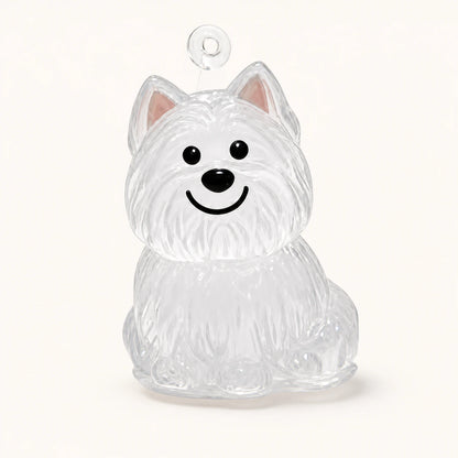 Ciondolo commemorativo con capsula trasparente per conservare una piccola quantità di pelo del proprio animale - vivaessencepet