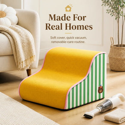 Non Slip Dog Cat Stairs, Made For Real Homes